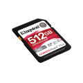 Kingston Technology 512GB Canvas React Plus SDXC UHS-II 280R/150W U3 V60 for Full HD/4K