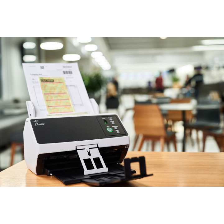 Fujitsu fi-8290 Numériseur chargeur automatique de documents (adf) + chargeur manuel 600 x 600 DPI A4 Noir, Gris