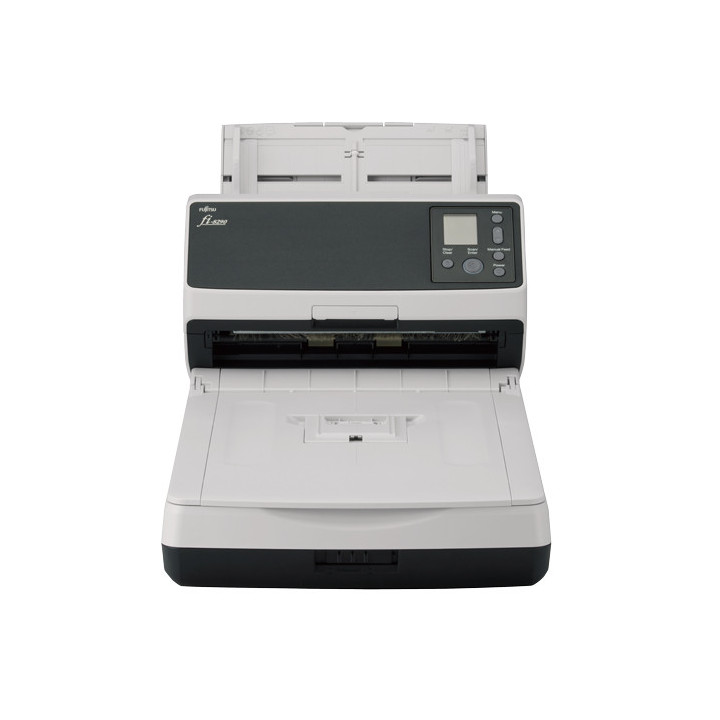 Fujitsu fi-8290 Numériseur chargeur automatique de documents (adf) + chargeur manuel 600 x 600 DPI A4 Noir, Gris