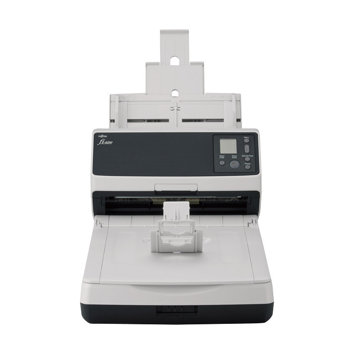 Fujitsu fi-8290 Numériseur chargeur automatique de documents (adf) + chargeur manuel 600 x 600 DPI A4 Noir, Gris