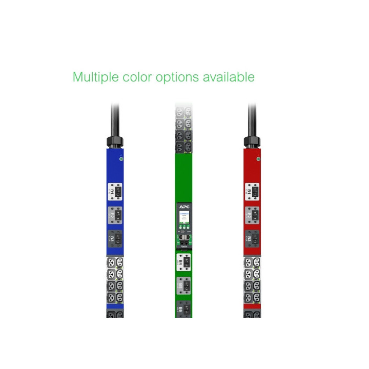 APC NetShelter Rack PDU Advanced unité de distribution d'énergie 48 sortie(s) CA 0U Noir
