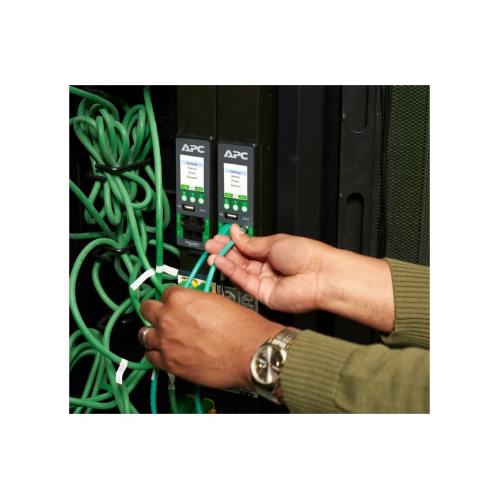 APC NetShelter Rack PDU Advanced unité de distribution d'énergie 48 sortie(s) CA 0U Noir