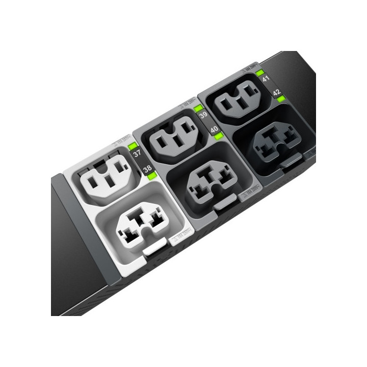 APC NetShelter Rack PDU Advanced unité de distribution d'énergie 48 sortie(s) CA 0U Noir