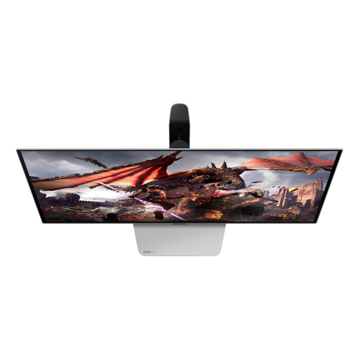 Samsung G80SD écran plat de PC 81,3 cm (32") 3840 x 2160 pixels 4K Ultra HD OLED Argent