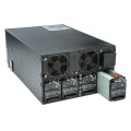 APC Smart-UPS On-Line SRT10KRMXLI - 10 kW/VA, 6x C13 + 4x C19 + sortie monophasée câblée, montable en rack, NMC intégré