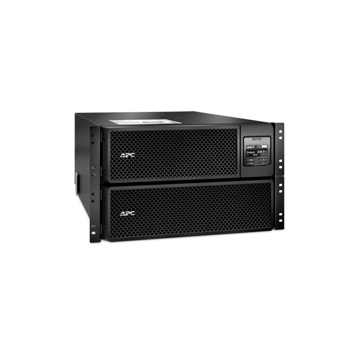 APC Smart-UPS On-Line SRT10KRMXLI - 10 kW/VA, 6x C13 + 4x C19 + sortie monophasée câblée, montable en rack, NMC intégré