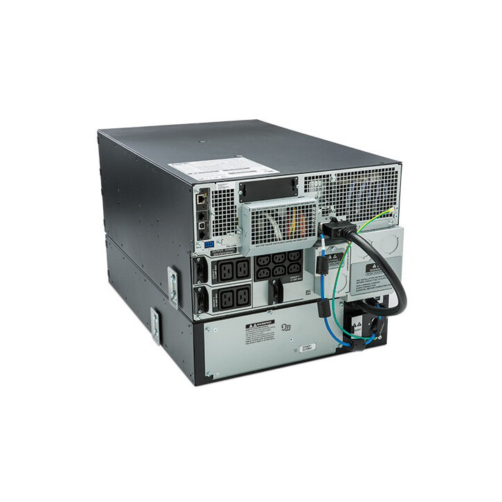 APC Smart-UPS On-Line SRT8KRMXLI - 8kW/VA, 6x C13 + 4x C19 + sortie monophasée câblée, montable en rack, NMC intégré