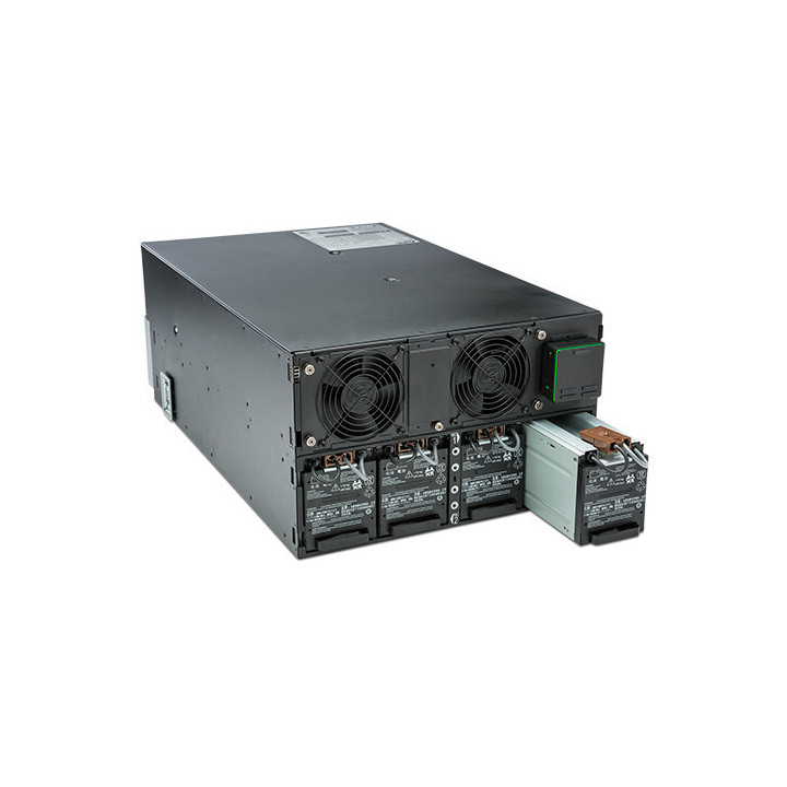 APC Smart-UPS On-Line SRT8KRMXLI - 8kW/VA, 6x C13 + 4x C19 + sortie monophasée câblée, montable en rack, NMC intégré
