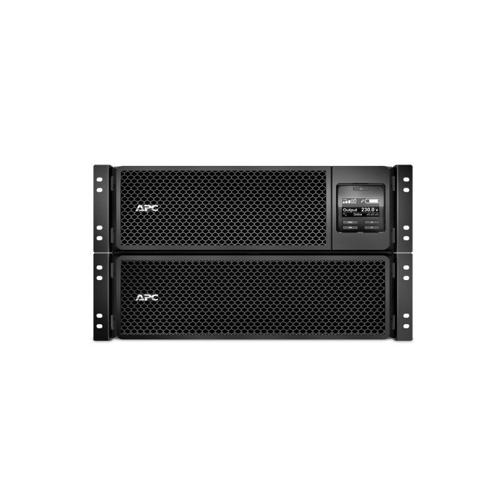 APC Smart-UPS On-Line SRT8KRMXLI - 8kW/VA, 6x C13 + 4x C19 + sortie monophasée câblée, montable en rack, NMC intégré