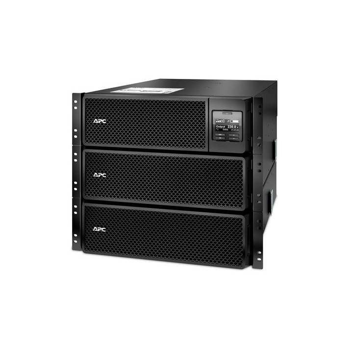 APC Smart-UPS On-Line SRT8KRMXLI - 8kW/VA, 6x C13 + 4x C19 + sortie monophasée câblée, montable en rack, NMC intégré