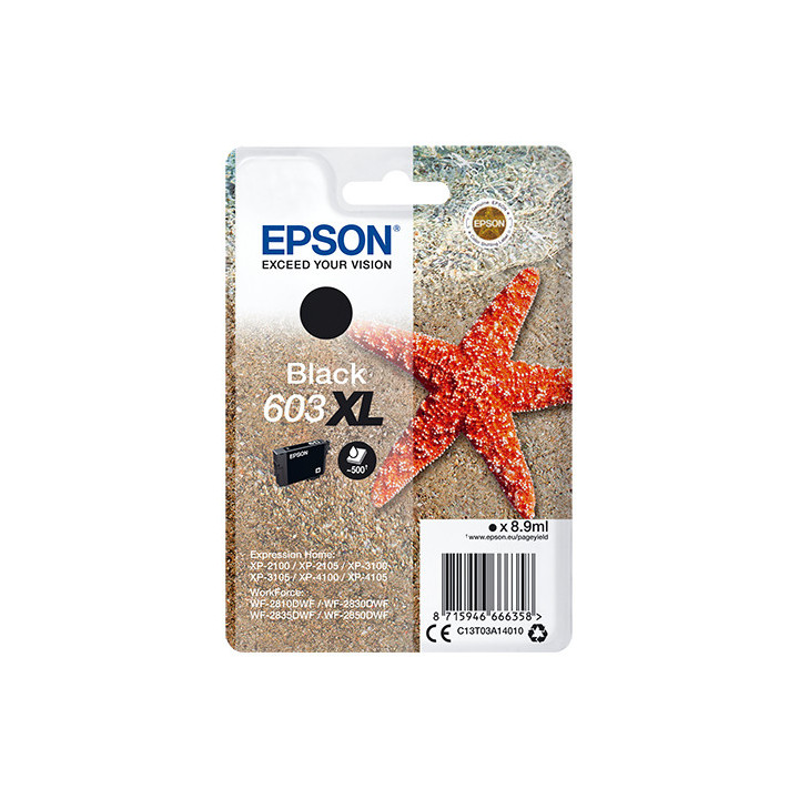 Epson Singlepack Black 603XL Ink