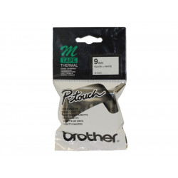 Brother M-K221BZ ruban d'étiquette Noir sur blanc