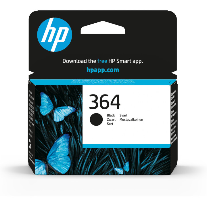 HP 364 cartouche d'encre noir authentique