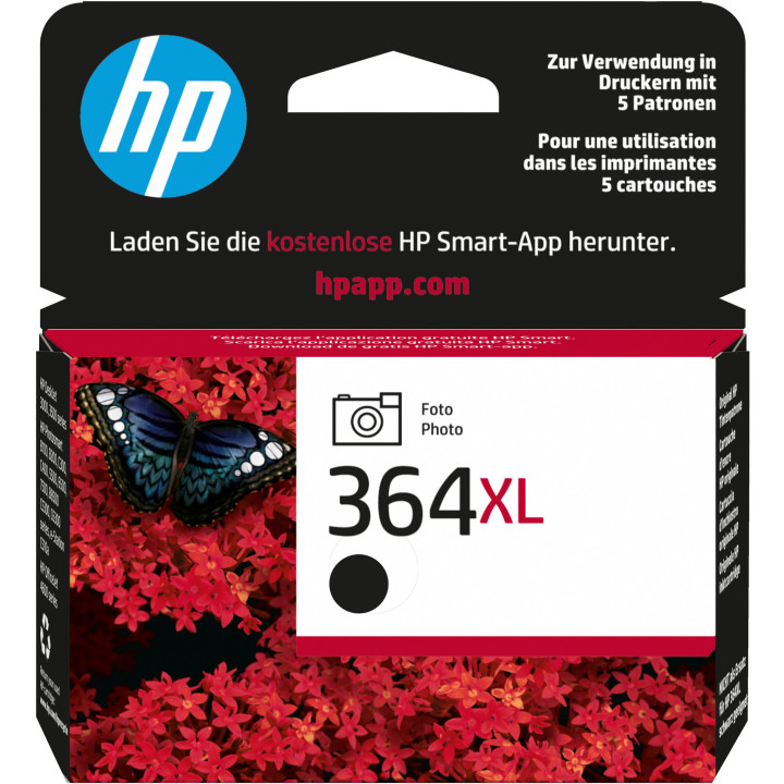 HP 364XL cartouche d'encre photo grande capacité authentique
