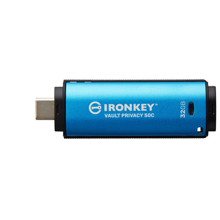 Kingston Technology IronKey 32Go USB-C Vault Privacy 50C chiffrée AES-256, FIPS 197