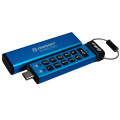 Kingston Technology IronKey Keypad 200C USB-C de 64 Go, FIPS 140-3 niveau 3 AES-256