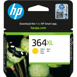 HP 364XL cartouche d'encre jaune grande capacité authentique