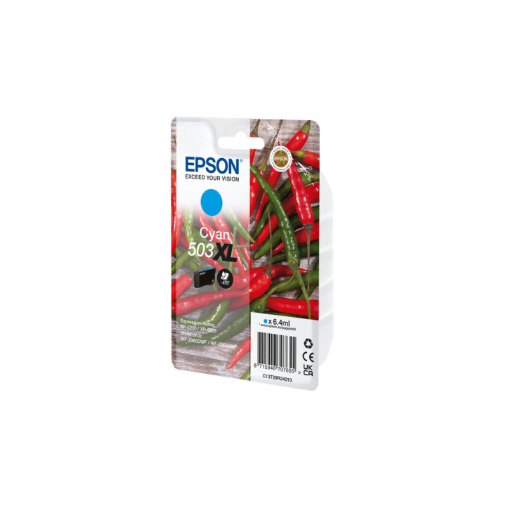Epson 503XL cartouche d'encre 1 pièce(s) Original Rendement élevé (XL) Cyan