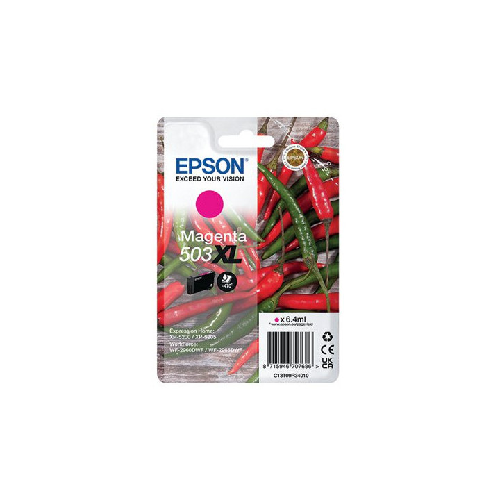 Epson 503XL cartouche d'encre 1 pièce(s) Original Rendement élevé (XL) Magenta