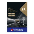 Verbatim Pro+ 64 Go MicroSDHC MLC Classe 10