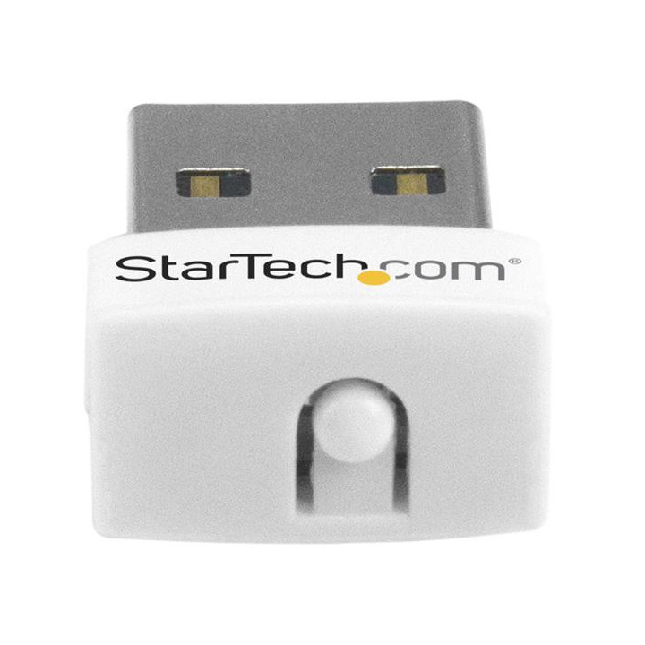 StarTech.com Mini Clé USB Sans Fil N 150 Mbps - Adaptateur USB WiFi 802.11n/g 1T1R - Blanc